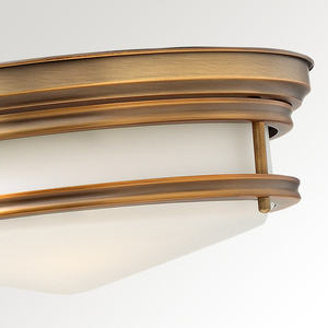Plafond Hadley 3 - borstad brons Elstead small 1