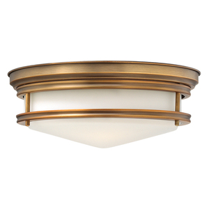 Plafond Hadley 3 - borstad brons Elstead small 0