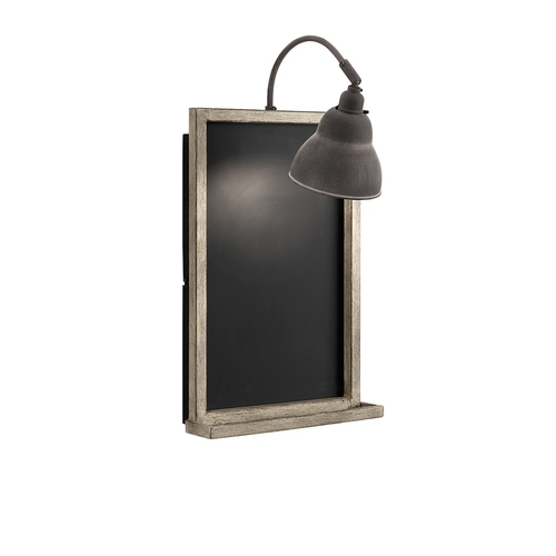 Kontrollera Chalkboard 1 ljus vägglampa Elstead
