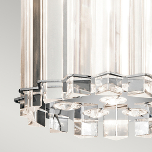 Crystal Skye 2-ljus minihängsmycke Elstead small 2