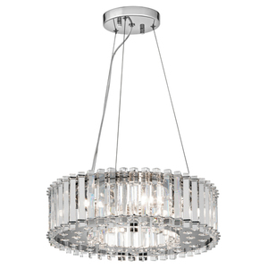 Crystal Skye 6-ljus taklampa Elstead small 0