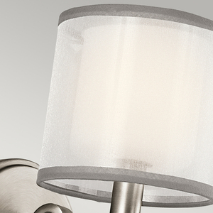 Lacey vägglampa med 1 ljus - antik tenn Elstead small 3