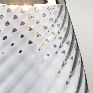 Lena 2 ljus stor rök bordslampa Elstead small 3