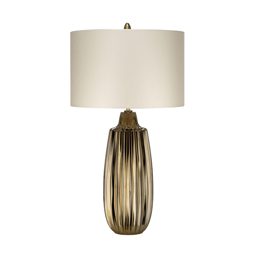 Kontrollera Newham 1 ljus stor bordslampa Elstead
