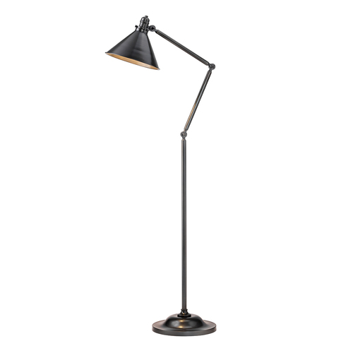 Kontrollera Provence 1 Ljus Golvlampa - Gammal Brons Elstead