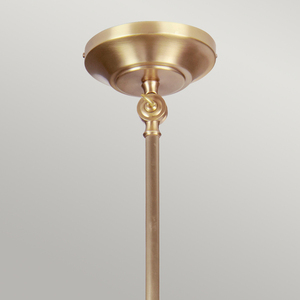 Provence 1-ljus vägglampa/pendel - åldrad mässing Elstead small 1