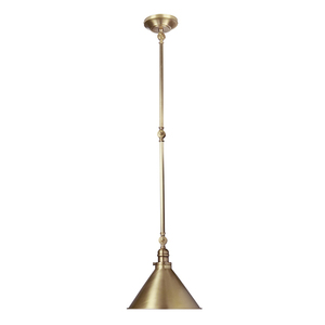 Provence 1-ljus vägglampa/pendel - åldrad mässing Elstead small 0