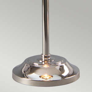 Provence 1 ljus sticklampa - polerad nickel Elstead small 1