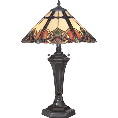 Kontrollera Cambridge 2 ljus bordslampa Elstead