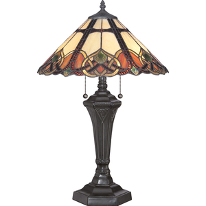Cambridge 2 ljus bordslampa Elstead small 0
