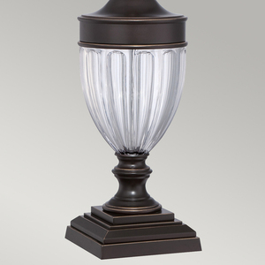 Dennison 1 ljus bordslampa - Paladian brons Elstead small 3