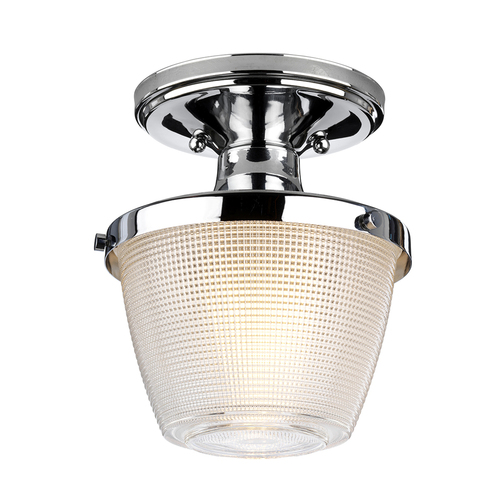 Kontrollera Plafond Dublin 1 ljus - polerad krom Elstead