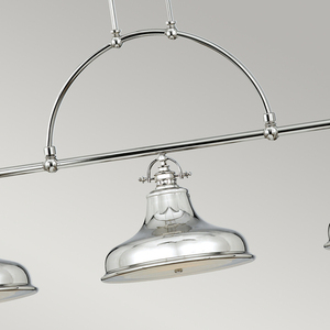 Emery 3-ljus taklampa för ö - Imperial Silver Elstead. small 2