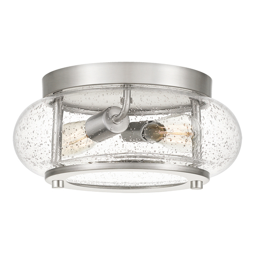 Kontrollera Plafond Trilogy 2 - borstat nickel Elstead