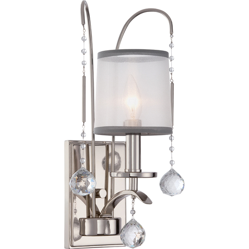 Kontrollera Whitney 1 ljus vägglampa Elstead