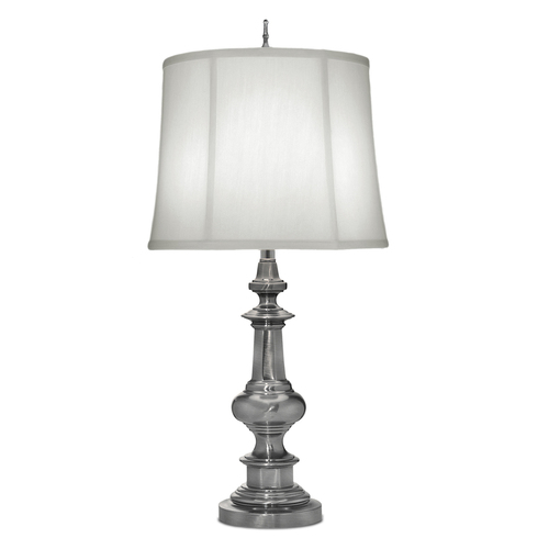 Kontrollera Washington bordslampa med 1 lampa - antik nickel Elstead