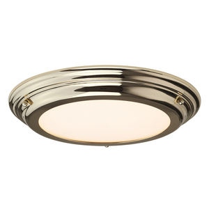 Welland 1 plafond - polerad mässing Elstead small 0