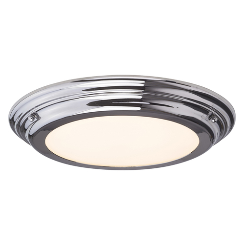 Kontrollera Plafond Welland 1 - polerad krom Elstead