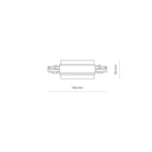 EUTRAC Central strömförsörjning för CTLS REC POWER STRAIGHT CONNECTOR 8686 Nowodvorski small 3