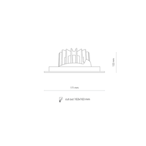 CL DIA LED 30W 3000K 8720 Nowodvorski downlight small 7