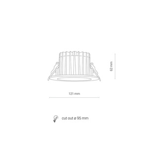 Downlight CL KEA LED 20W 4000K IP44 8772 Nowodvorski small 7