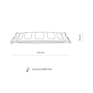 Downlight CL KOS LED 24W 8775 Nowodvorski small 5