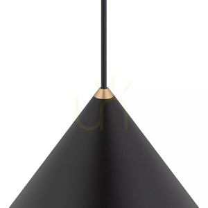 Nowodvorski ZENITH S 7996 pendellampa, svart och mässing, GU10 small 4