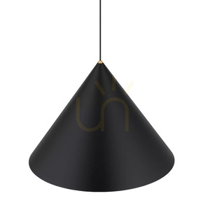 Nowodvorski ZENITH L 8005 pendellampa, svart med mässing, 50 cm small 3