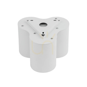 Utanpåliggande taklampa Nowodvorski EYE TONE 7666 vit och guldfärgad 3×GU10 small 5