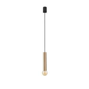 Nowodvorski BATON 7851 pendellampa – mässing och svart, 1×E27 small 0