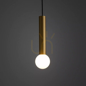 Nowodvorski BATON 7851 pendellampa – mässing och svart, 1×E27 small 4