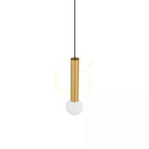 Nowodvorski BATON 7851 pendellampa – mässing och svart, 1×E27 small 5