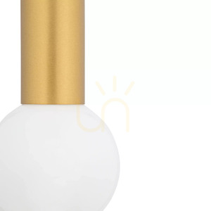Nowodvorski BATON 7851 pendellampa – mässing och svart, 1×E27 small 6