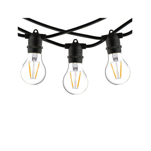 Kontrollera FESTOON LIGHTS 6m trädgårdslampa girland 7873 Nowodvorski