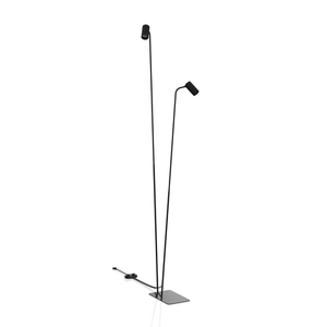 Nowodvorski MONO II 7708 svart golvlampa 2xGU10 R50 small 0