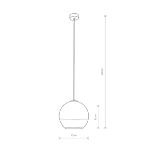 Hängande lampa GLOBE PLUS M 7606 Nowodvorski small 1