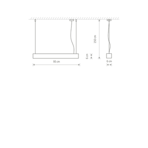 Hängande lampa SOFT LED 90X6 7547 Nowodvorski small 4