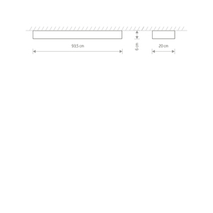 Mjukt tak LED 90X20 7542 Nowodvorski tak small 3
