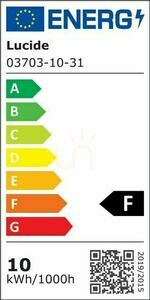 Lucide SKANSKA-LED vit golvlampa 2xLED 141 cm 03703/10/31 small 4