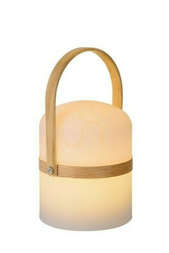 Kontrollera Utomhuslampa Lucide JOE vit LED IP44 26,5 cm 06800/03/31