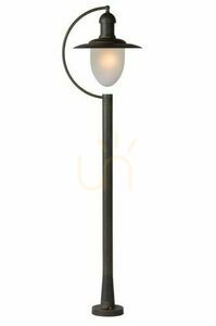 Utomhus belysningsstolpe Lucide ARUBA brun metall IP44 11873/01/97 small 0