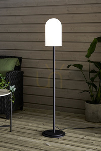Golvlampa Markslojd Afternoon stor svart/vit IP44 107998 small 1
