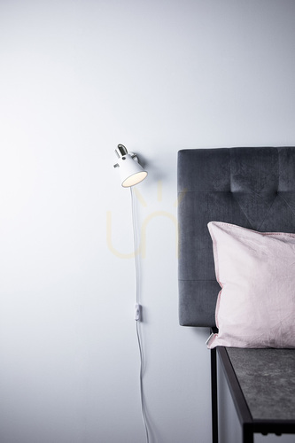 Kontrollera Vägglampa Markslojd ALTON vit metall 107857