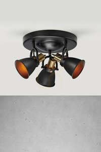 Plafond Markslojd ALTON 3 lampor svart metall 31 cm 107854 small 1