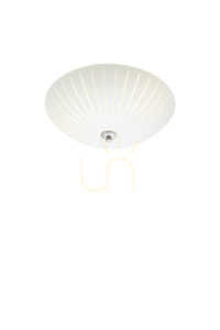 Plafond Markslojd Cut 35 cm vit metall glas 2-ljus 107758 small 0