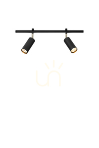 Plafond Markslojd EXPAND 2-ljus svart metall 52 cm 107970 small 0