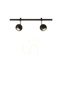 Plafond Markslojd Expand 2-ljus svart metall 52 cm 107971 small 0
