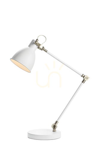 Kontrollera Bordslampa Markslojd House vit metall 62 cm 107738