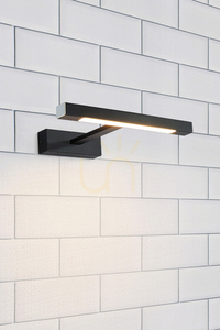 Vägglampa Markslojd Neptunus LED 6W svart IP44 107910 small 1