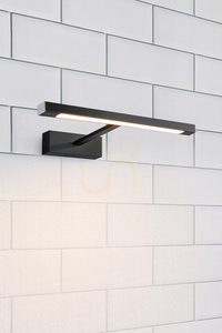 Vägglampa Markslojd Neptunus LED 60 cm svart IP44 107909 small 1